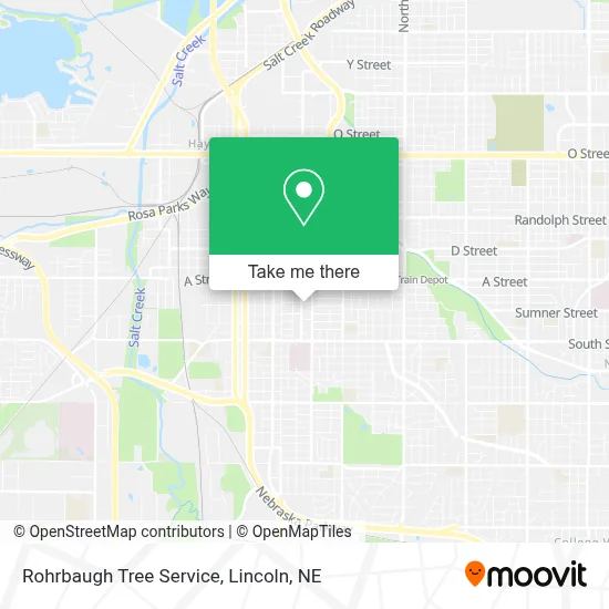 Rohrbaugh Tree Service map