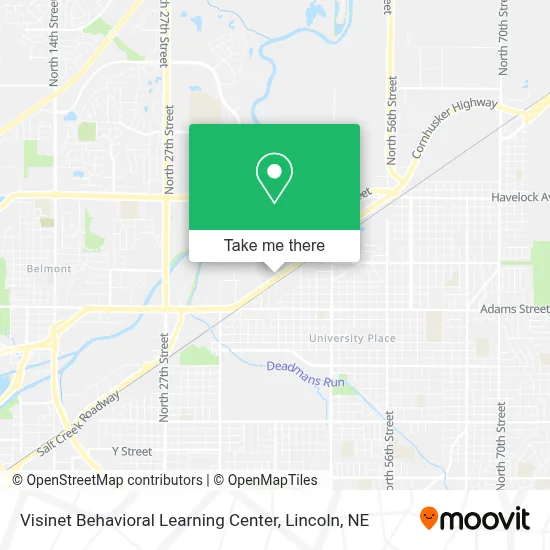 Visinet Behavioral Learning Center map
