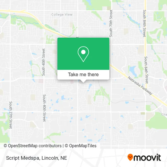 Script Medspa map