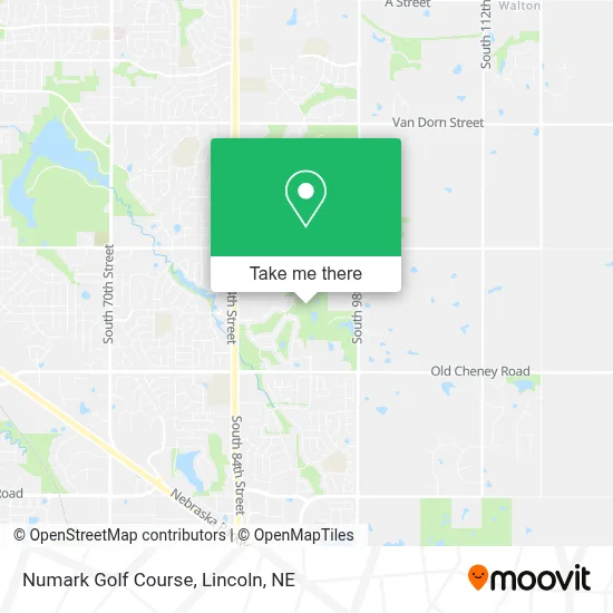 Numark Golf Course map