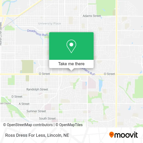 Ross Dress For Less map