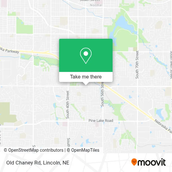 Old Chaney Rd map