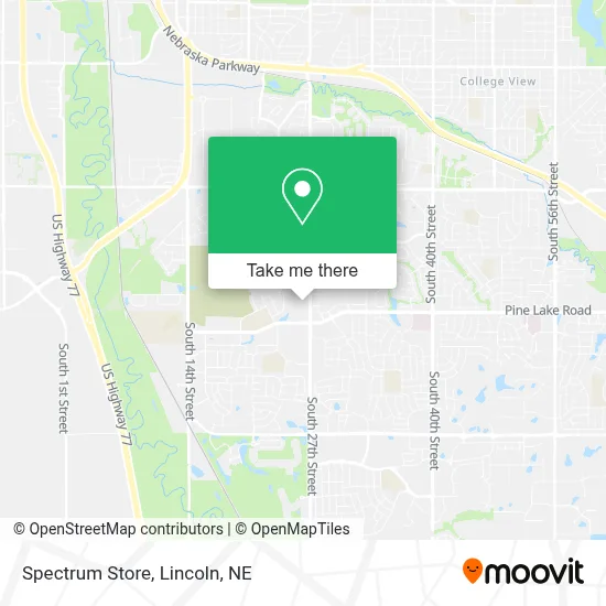 Spectrum Store map