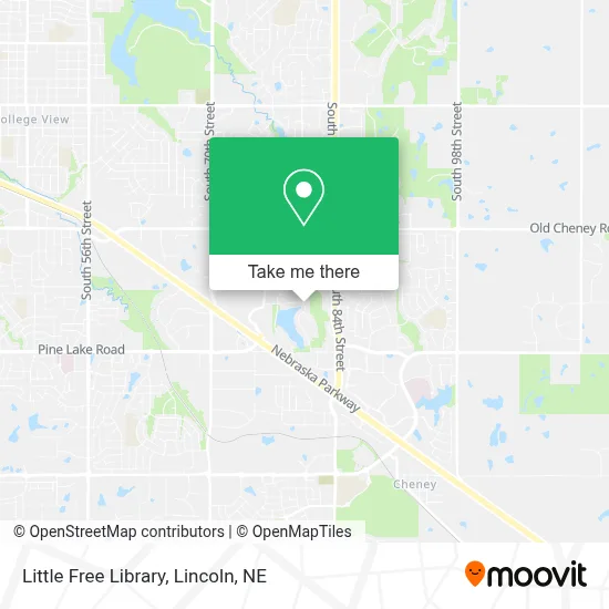 Little Free Library map