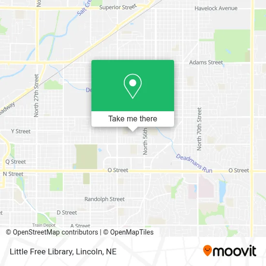 Little Free Library map