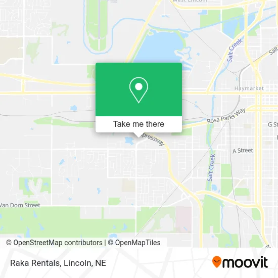 Raka Rentals map
