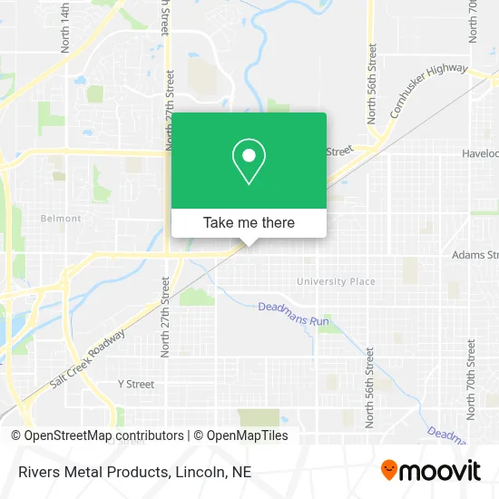 Rivers Metal Products map