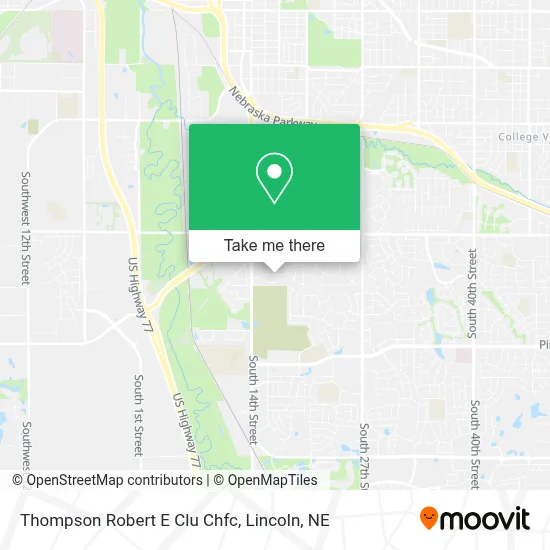 Thompson Robert E Clu Chfc map