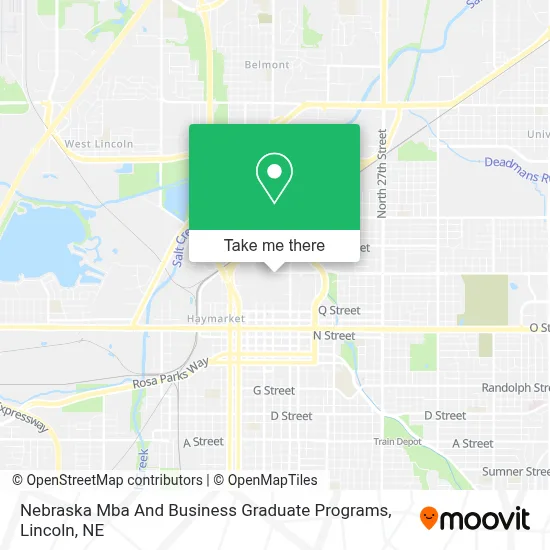 Nebraska Mba And Business Graduate Programs map