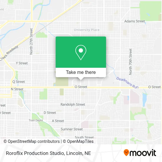 Roroflix Production Studio map