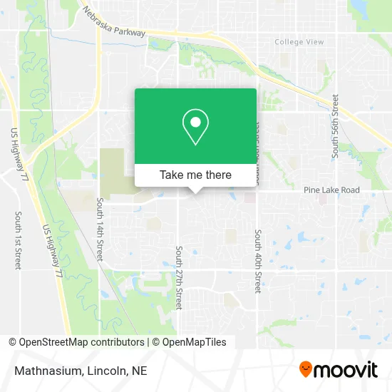 Mathnasium map