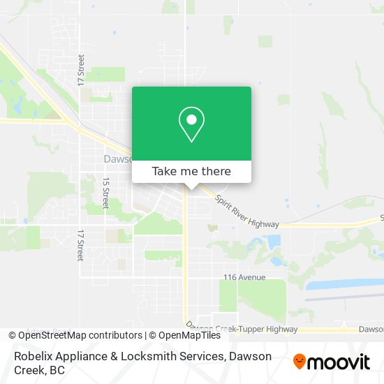 Robelix Appliance & Locksmith Services map