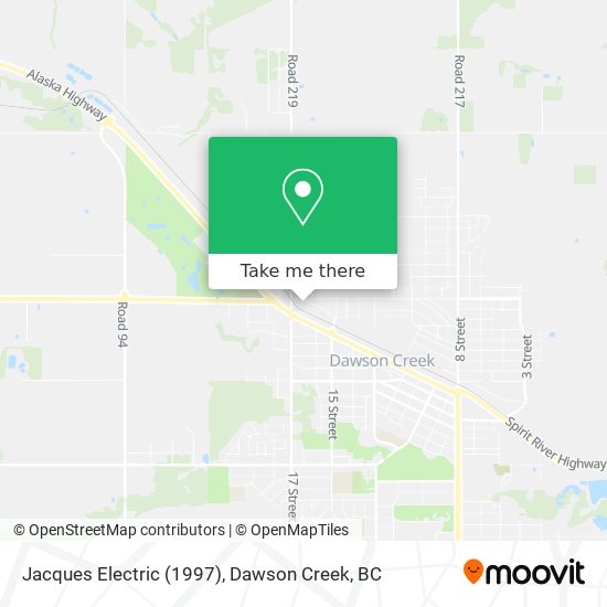 Jacques Electric (1997) map
