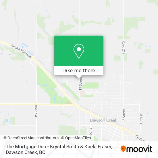 The Mortgage Duo - Krystal Smith & Kaela Fraser map