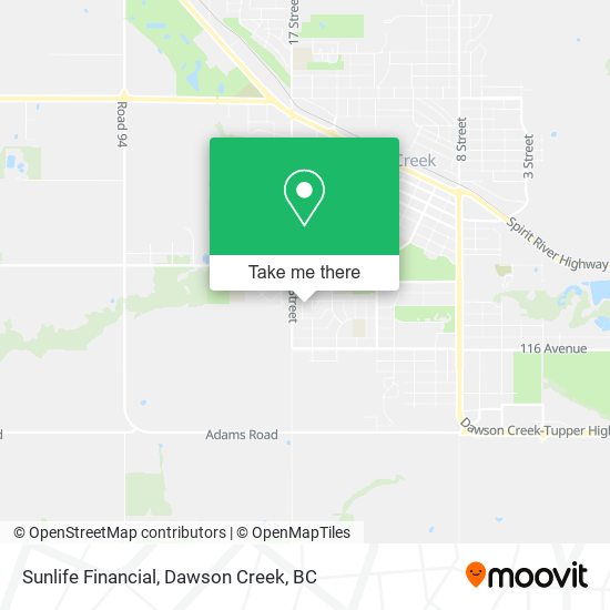 Sunlife Financial map