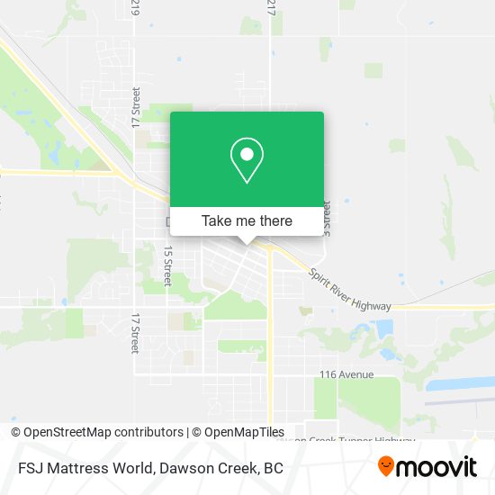 FSJ Mattress World map