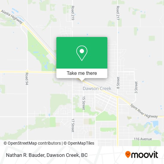 Nathan R. Bauder map