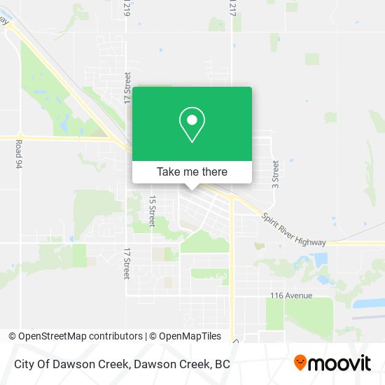 City Of Dawson Creek plan