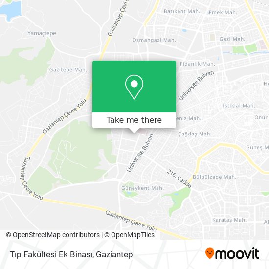Tıp Fakültesi Ek Binası map
