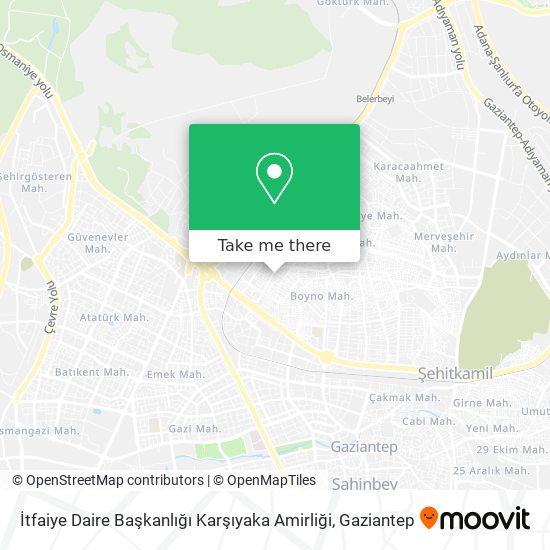 İtfaiye Daire Başkanlığı Karşıyaka Amirliği map