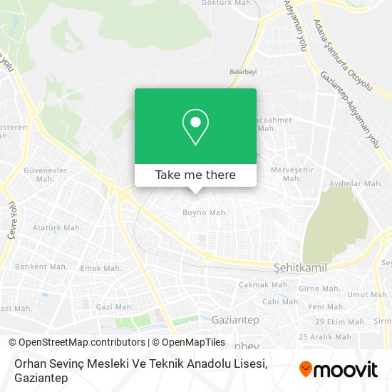 Orhan Sevinç Mesleki Ve Teknik Anadolu Lisesi map