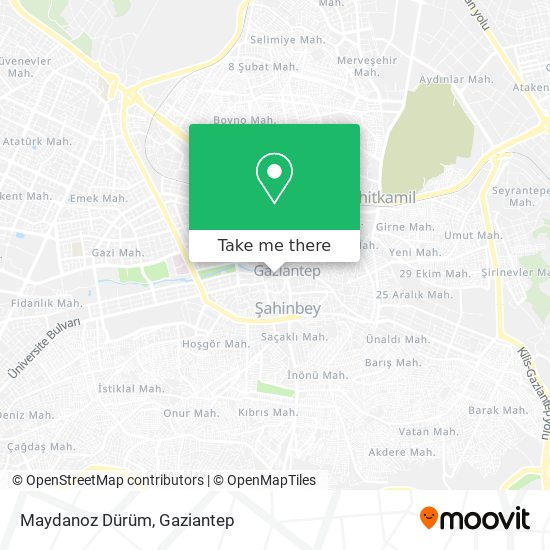 Maydanoz Dürüm map