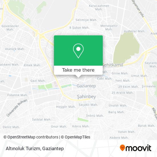 Altınoluk Turizm map