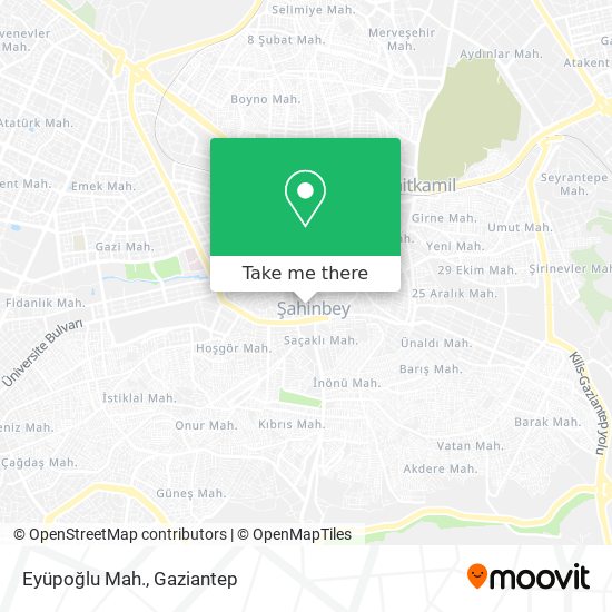 Eyüpoğlu Mah. map