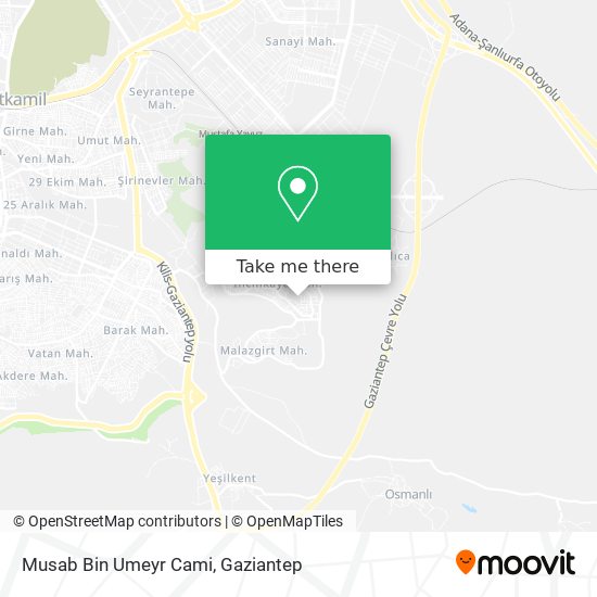 Musab Bin Umeyr Cami map