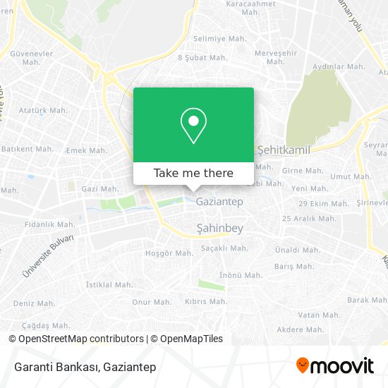 Garanti Bankası map