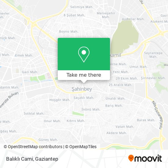 Balıklı Cami map