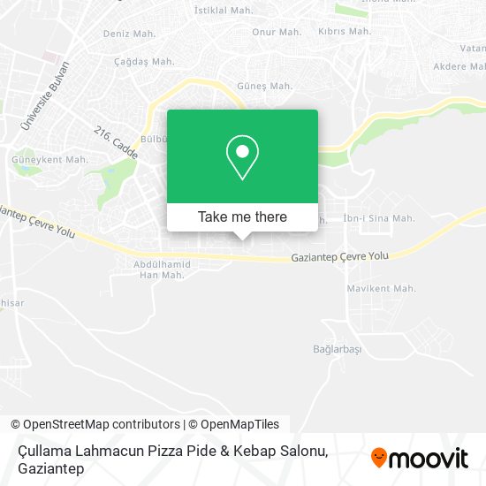 Çullama Lahmacun Pizza Pide & Kebap Salonu map