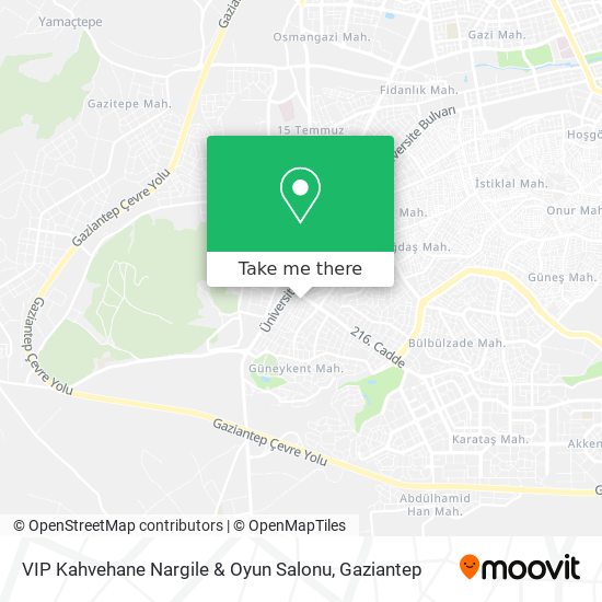 VIP Kahvehane Nargile & Oyun Salonu map