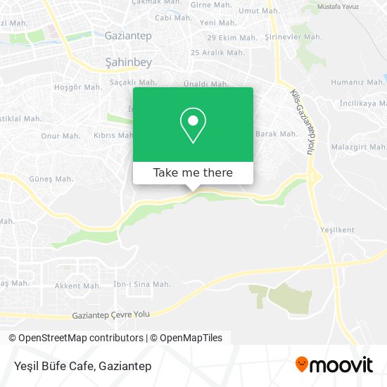 Yeşil Büfe Cafe map