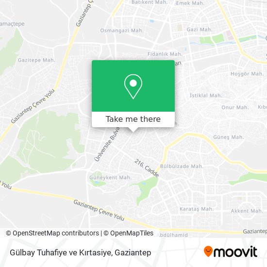 Gülbay Tuhafiye ve Kırtasiye map