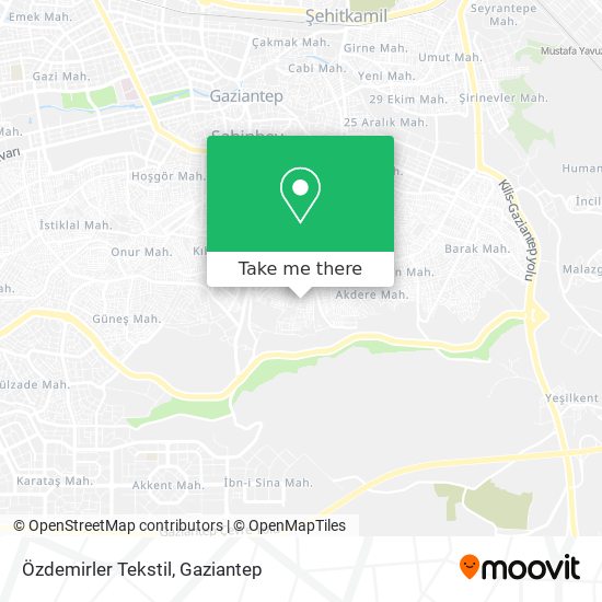 Özdemirler Tekstil map