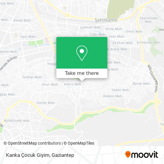Kanka Çocuk Giyim map