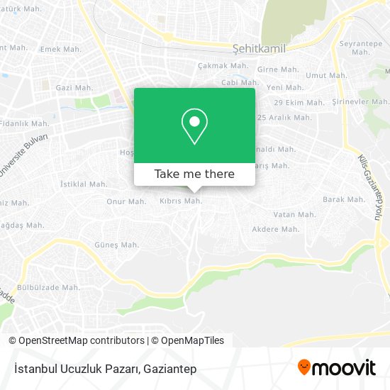 İstanbul Ucuzluk Pazarı map