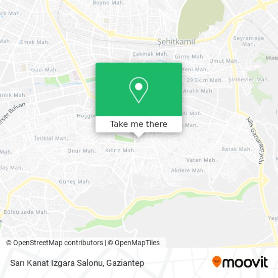 Sarı Kanat Izgara Salonu map