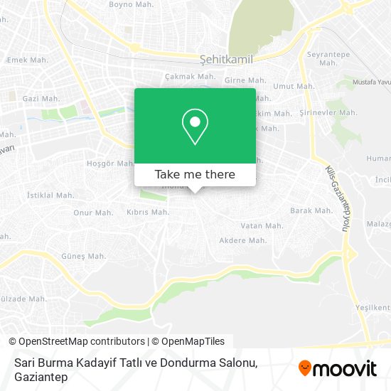Sari Burma Kadayif Tatlı ve Dondurma Salonu map