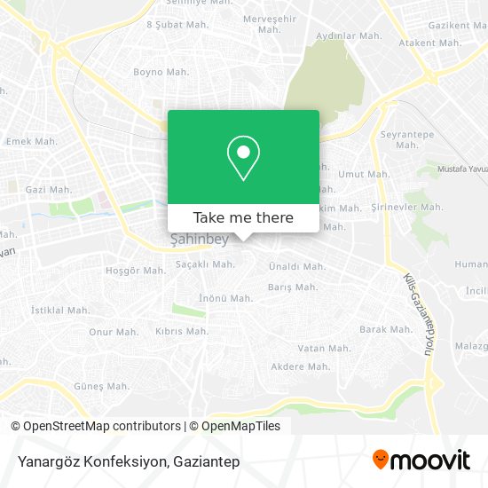 Yanargöz Konfeksiyon map