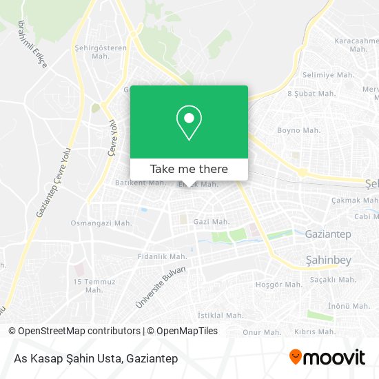 As Kasap Şahin Usta map