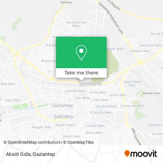 Aksüt Gıda map