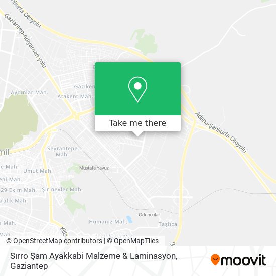 Sırro Şam Ayakkabi Malzeme & Laminasyon map