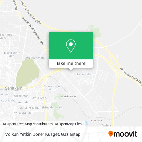 Volkan Yetkin Döner Küsget map