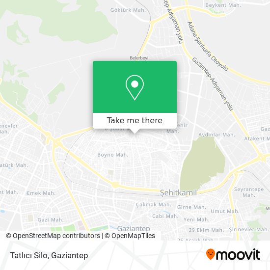 Tatlıcı Silo map