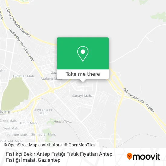 Fıstıkçı Bekir Antep Fıstığı Fıstık Fiyatları Antep Fıstığı İmalat map