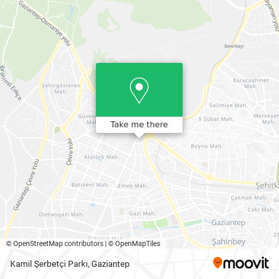Kamil Şerbetçi Parkı map