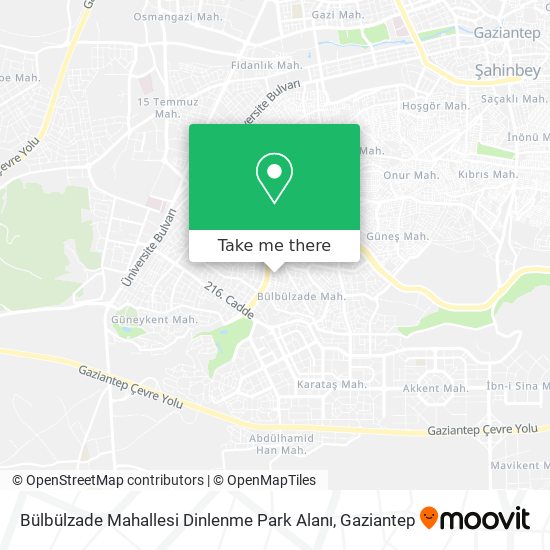 Bülbülzade Mahallesi Dinlenme Park Alanı map