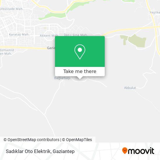 Sadıklar Oto Elektrik map